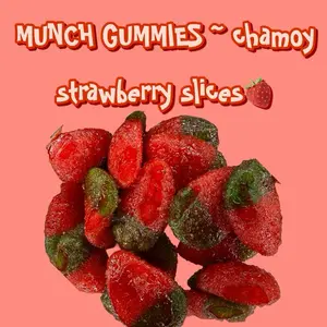 munch gummies ~ Strawberry SLICES snack