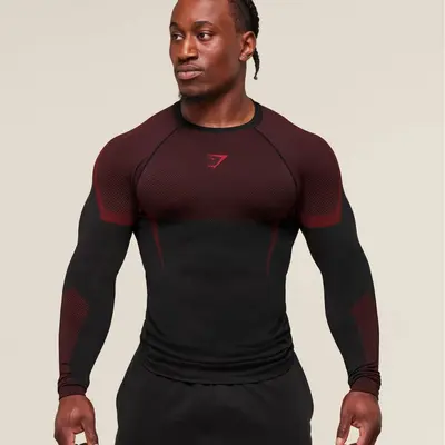 Compression Shirt Men's Fitted Workout Shirts Mens