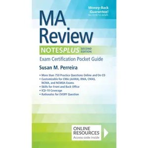 USED-Ma Review Notesplus: Exam Certification Pocket Guide by Perreira, Susan (Paperback)