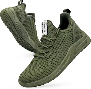 Feethit Women's Tennis & Running Shoes - Lightweight Breathable Mesh Vamp with Non-Slip Sole for Walking Travel Gym Work