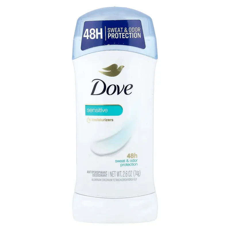 Dove Antiperspirant Deodorant, Sensitive, 2.6 oz (74 g)