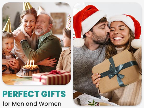 Nekteck Leg Massager for Circulation and Pain Relief, Air Compression Leg and Foot Massager, to Relieve Pain Swelling Edema, Edema RLS with 6 Modes & 6 Intensities, Relaxation Gifts for Mom Men Women Dad Wife Friend