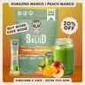 Salud 2-in-1 [Greens + Superfoods - Peach Mango] Daily Greens Drink Mix, Agua Fresca, Gut Health & Bloating Support, Probiotics & Prebiotics, Vegan, Non-GMO, Easy-to-Drink Greens Powder (15 Servings)
