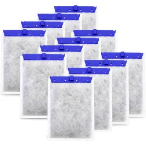12 Pack Aquarium Filter  Compatible with  Power Filters,Large Replacement Filter Cartridges for PF20/PF30/PF40/PF60