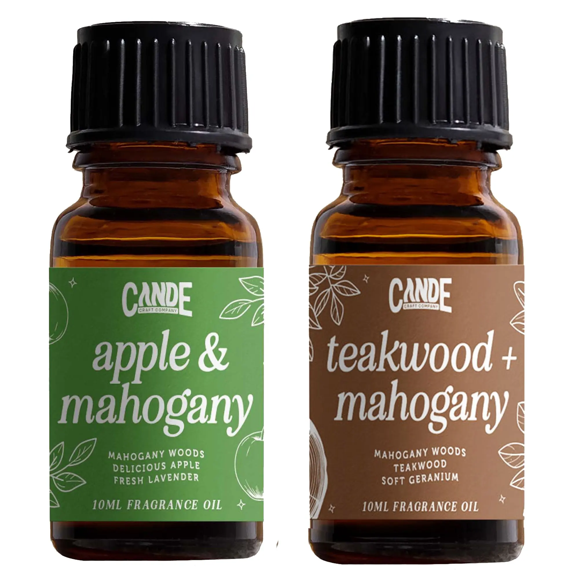 Teakwood & Mahogany + Apple & Mahogany