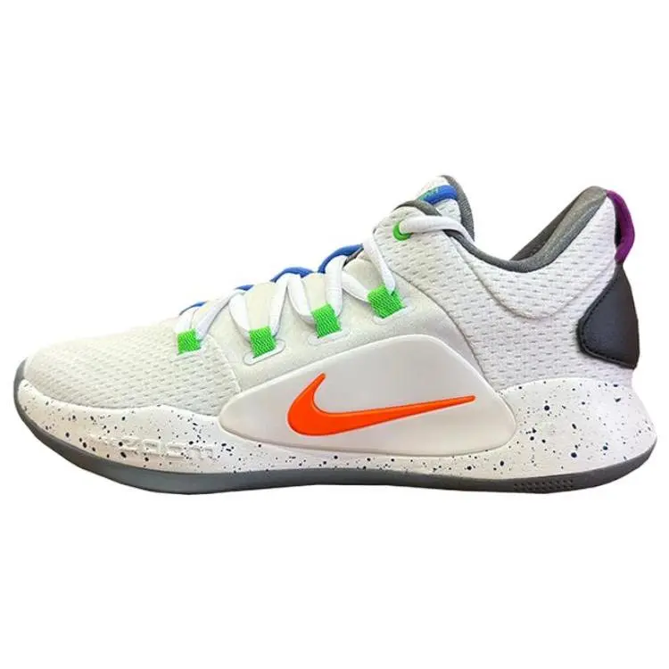 Nike Hyperdunk X White Orange Versatile Comfort Low Top Basketball Shoes Men's FQ6855-181