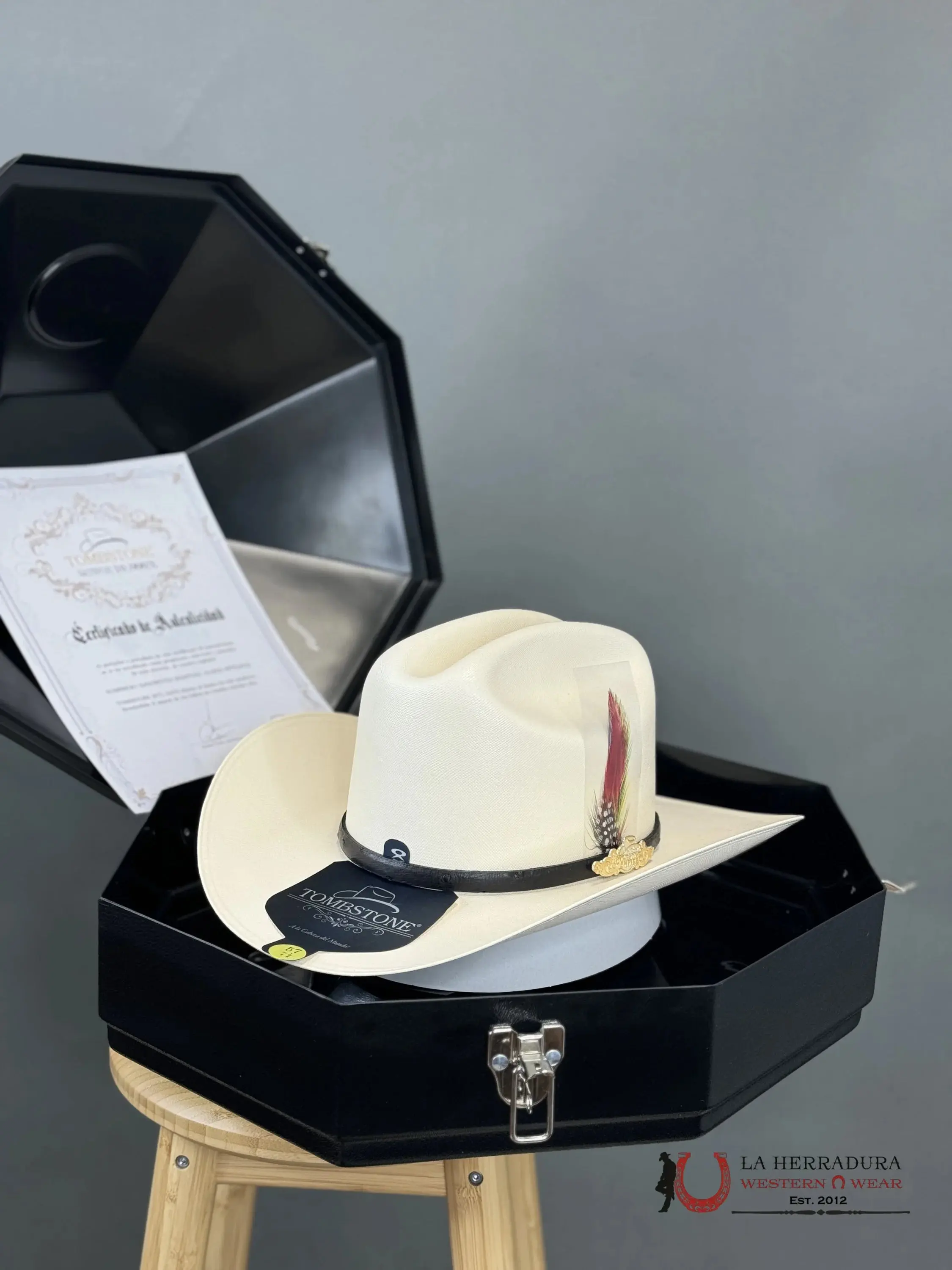 Ethnic Plain Luxury Sombrero Hat with Buckle, Natural Material El Chaparral Sinaloa 10000X Premium Accessory