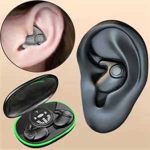 2026 New Sleep Earbuds, Invisible Mini Wireless Headphones for Side Sleeping, Ultra-Thin Comfort Fit No Ear Pain, HD Sound Noise Isolating, Bluetooth 5.4 Long Battery Life for Insomnia Relaxation Sports Gym, Electronic Earphones