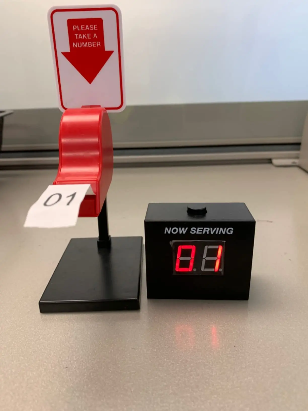 Take a Number! – Fun Mini Ticket Machine for Gag Gifts & Office Decor ...