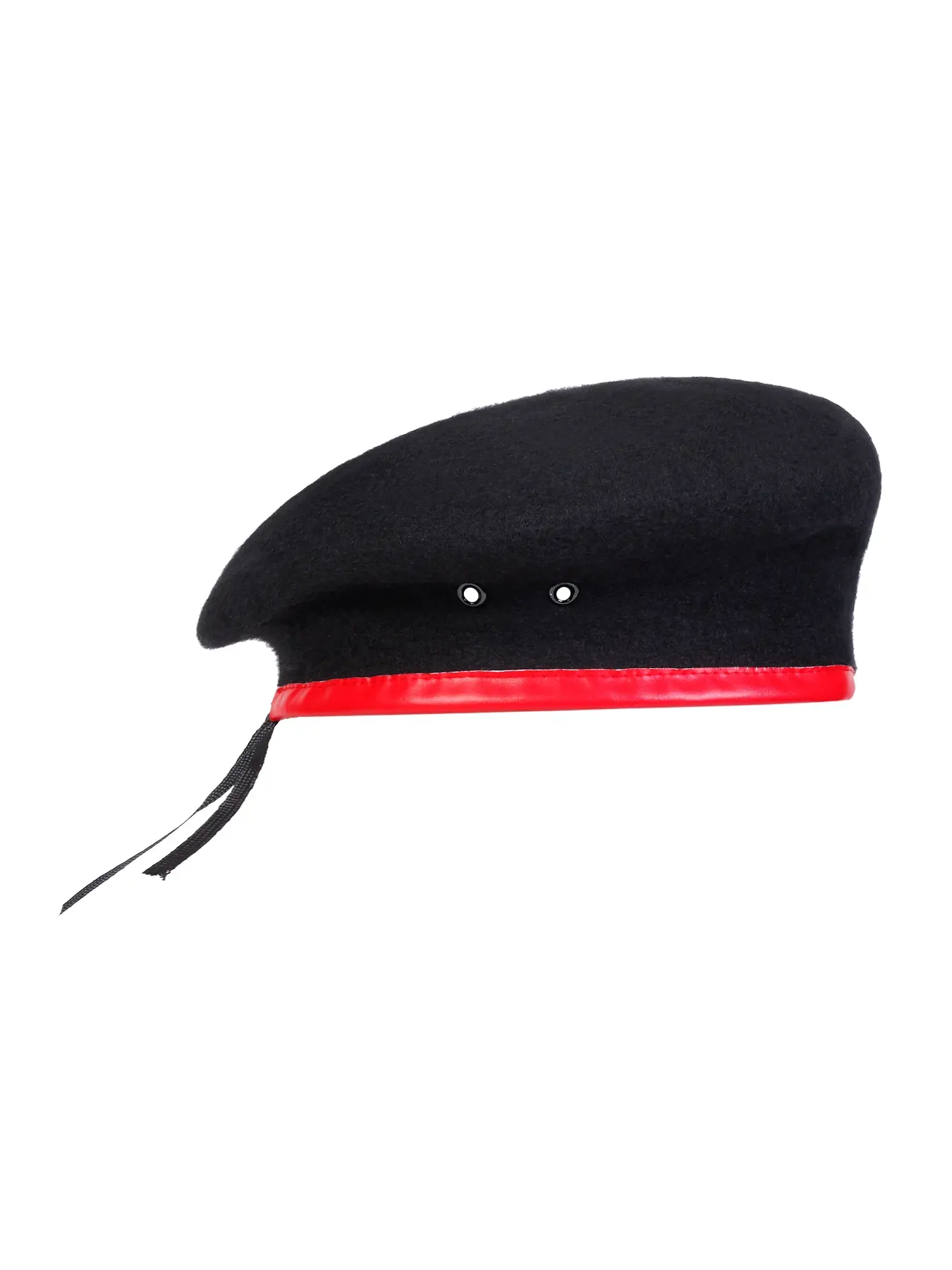 Unisex Wool French Beret Hat, Adjustable Sun Protection UV Protection Casual Vintage Cap, Spring & Fall Outdoor Travel Beach Vacation, Fitted Asymmetrical Design