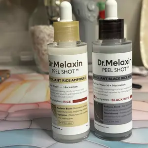 Product Review of [Dr.Melaxin Official] Peel Shot Glow Rice Ampoule Duo - Serums for Brightening, Exfoliating, and Moisturizing - Suitable for All Skin Types from r**m