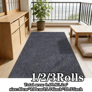 Carpet & Peel-And-Stick Rug for Bedroom, Living Room, Office, DIY Cuttable, Durable, Warm Atmosphere, Home Decor, Stair Carpet