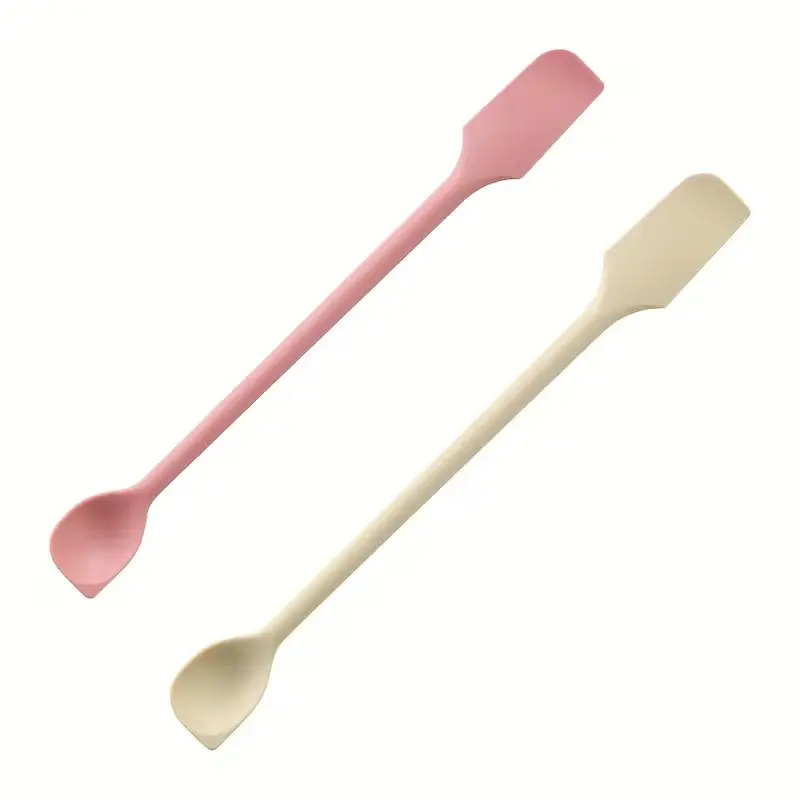 2-Piece Colorful Silicone Jam Spreader Set, Nordic Style, Pure Colors, Perfect for Jam and Butter, Ideal for Home Baking and Breakfast