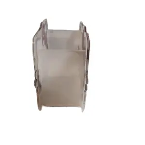 Acrylic Pen Holder - Clear Desk Organizer for Pens and Markers - Modern Office Accessory