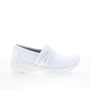 Nurse Mates Ceri 2001004 Womens White Loafers & Slip Ons Casual Shoes