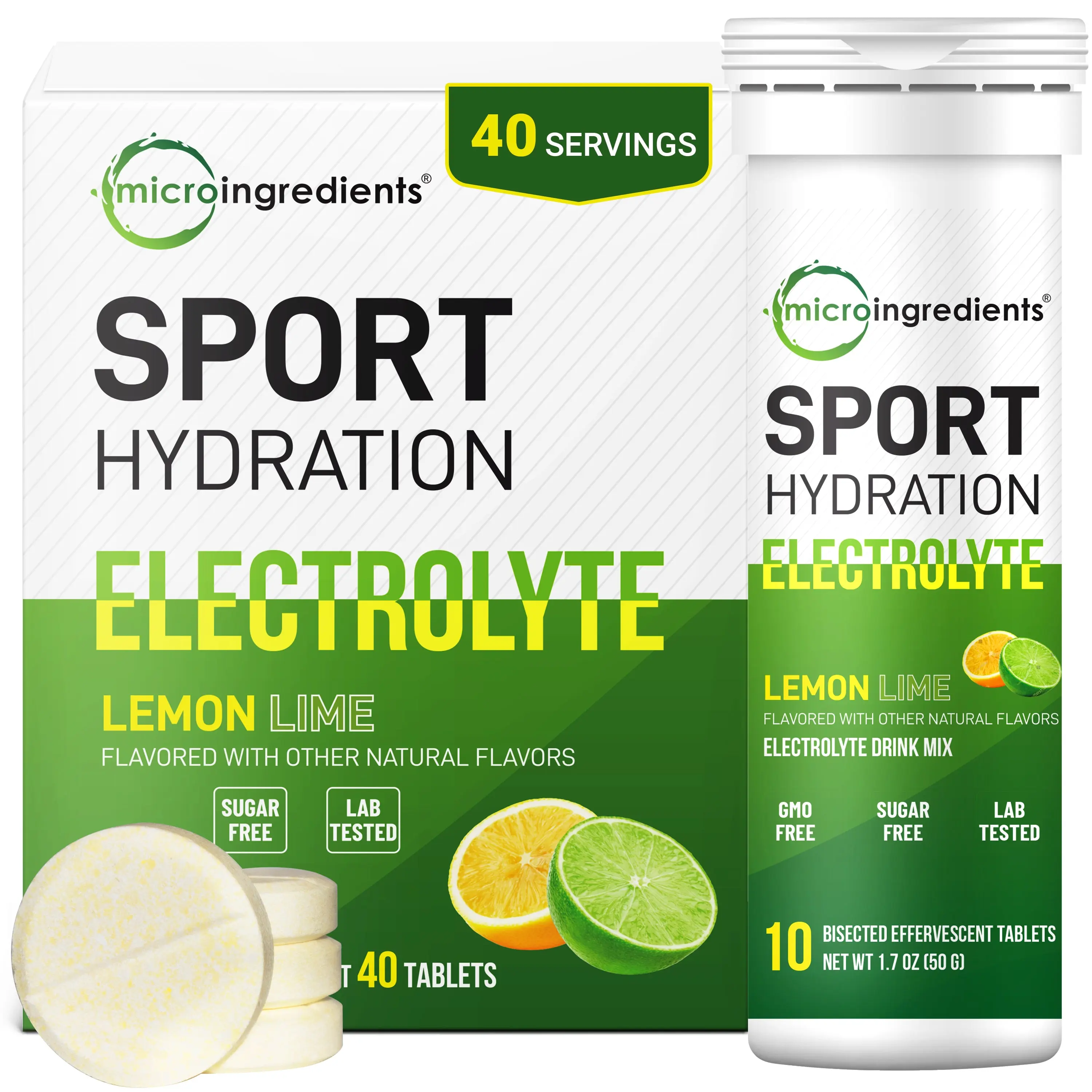 Micro Ingredients Sport Hydration Electrolyte, 40 Bisected Tablets Micro Ingredients Sport Hydration Electrolyte, 40 Bisected Tablets