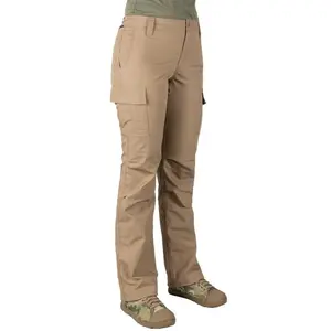 LAPG Women's Gear Stretch Tactical Pants, 7 Pocket Cargo Pants for Women, Durable Flex Ladies Work Pants for Outdoor & Hiking