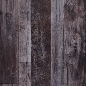 Grey Wood Shiplap Peel & Stick Wallpaper (17.71" × 118") | Self-Adhesive Removable Wood Plank Contact Paper for Cabinets & Walls