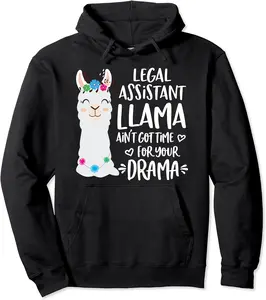 Labor and Delivery Nurse Llama Drama Alpaca Pullover Hoodie - Laronstu Shop 75B0BRXGPR9P