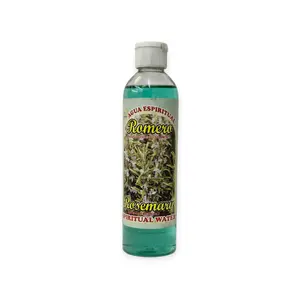 Rosemary Spiritual Water – Purification, Protection & Clarity (8 oz) - Agua Espiritual Romero Negative Energy Removal Beverage