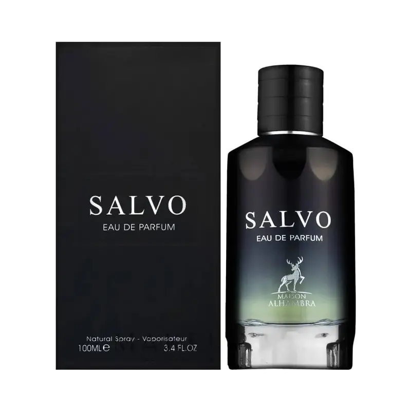 Maison Alhambra | Salvo | Men's Fragrance | 100 ML - 3.4 OZ | Eau De Parfum | Ambrosian - Bergamot & Lavender