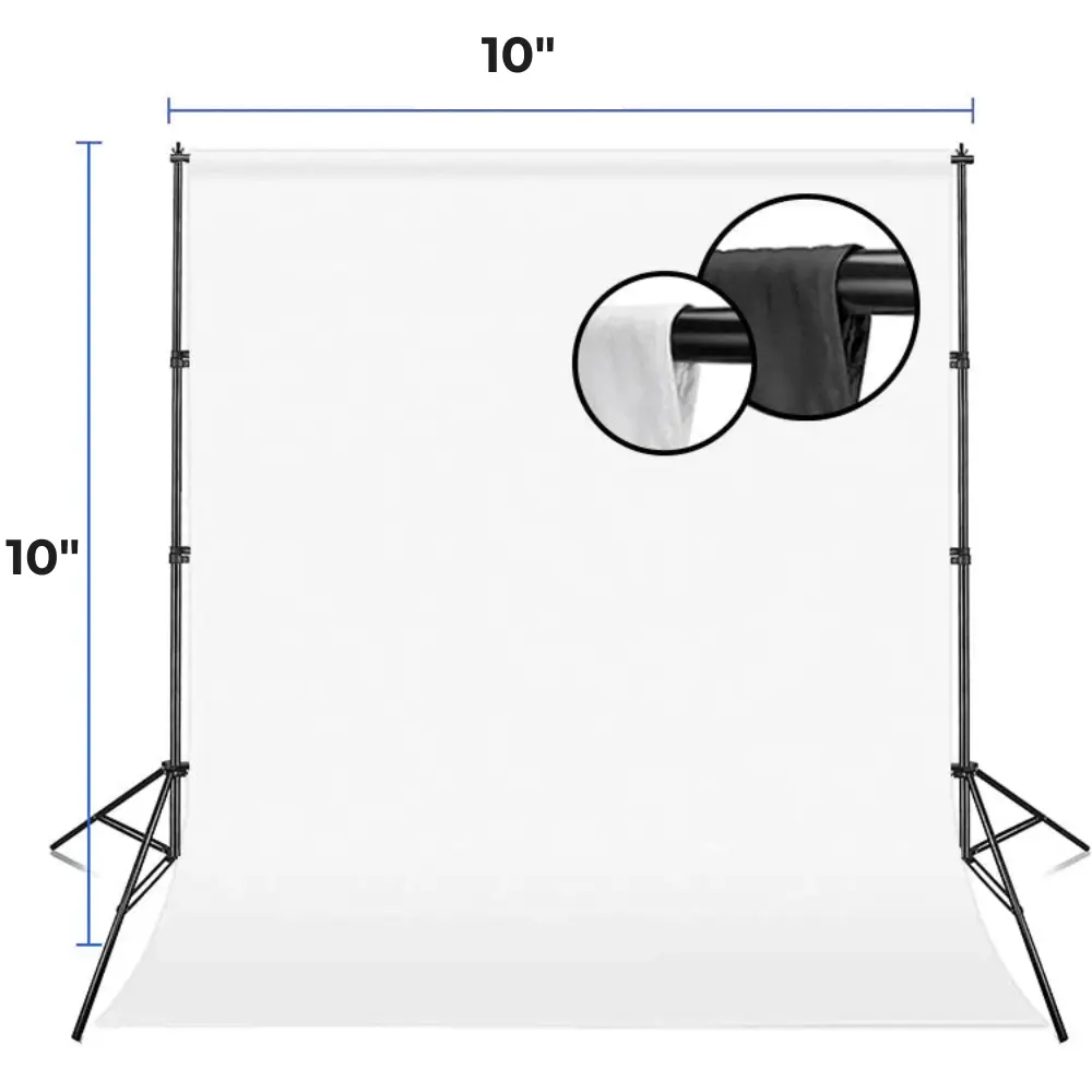 Solid Photo Booth Backdrop