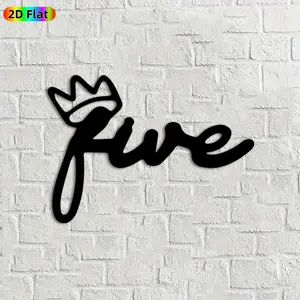 1pc Crown Metal Wall Art,Crown Statue Mural, Ideal Gift for New Year, Christmas, Crown Decor Enthusiasts, Rust-Resistant Metal Wall Decor Wall Sculptures, Perfect for Home Wall & Garden Fence, Stylish Metal Wall Art Decor