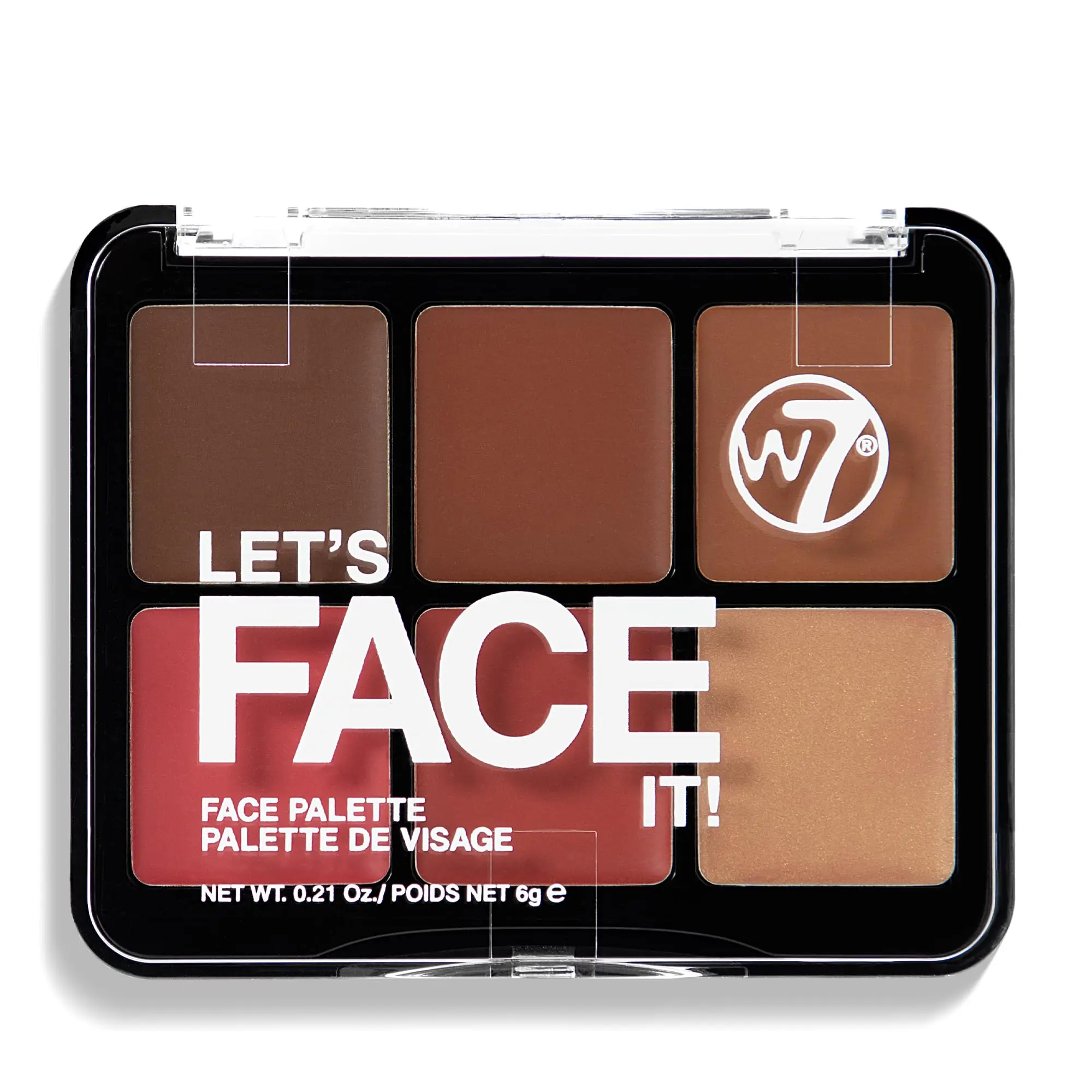 W7 Let’s Face It Cream Face Palette W7 Let’s Face It Cream Face Palette