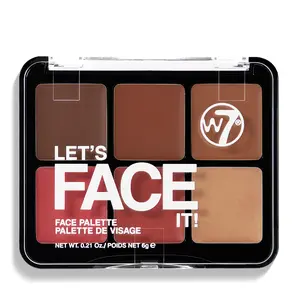 W7 Let’s Face It Cream Face Palette