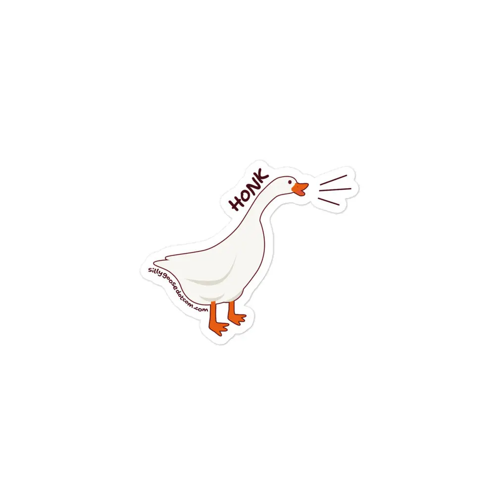 Honking Goose Sticker