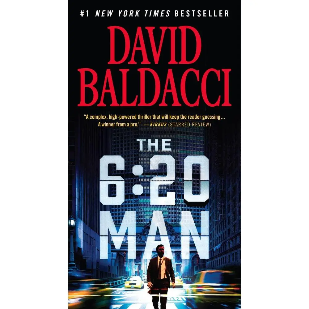 USED Book - The 6:20 Man: A Thriller by Baldacci, David (Mass Market Paperback) - english