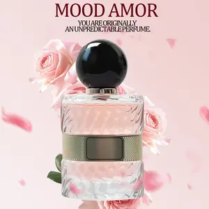 MOOD AMOR my unpredictable perfume for Women 50ml, Floral Woody Perfume with Musk & Amber