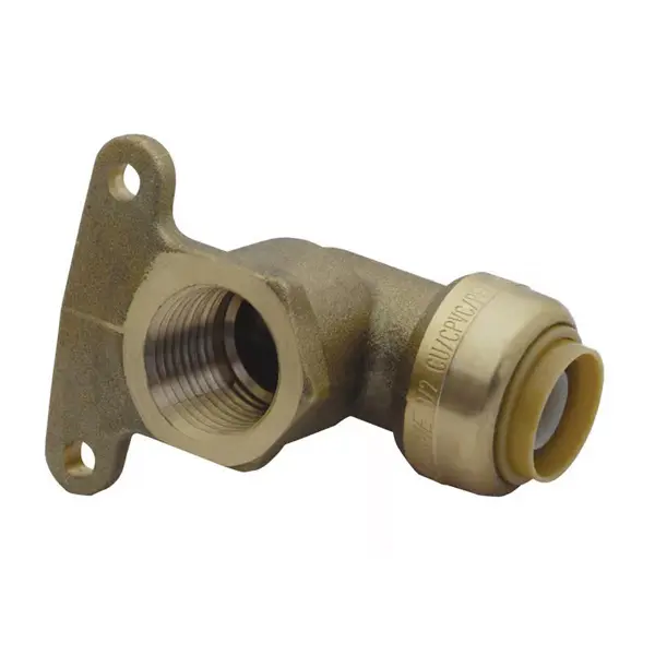 Upgrade Your Plumbing with SharkBite Push-to-Connect 1/2 in. Push x 1/2 in. FPT Brass Elbow