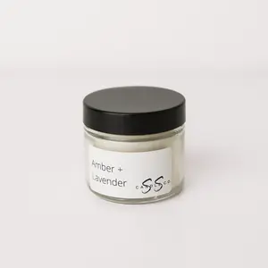 Amber + Lavender Candle Fragrance