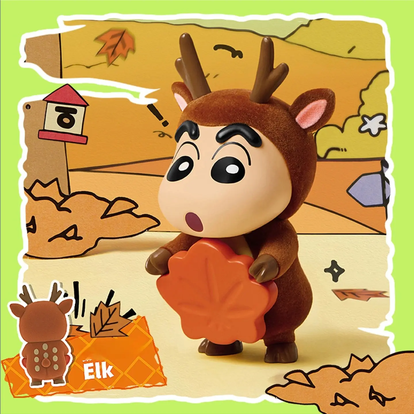Crayon Shin-chan Cute Animal Butt Series Blind Box – Funny Mystery Collectible Figure, Random Surprise，Back To School