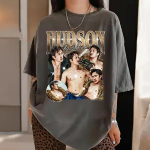 Hudson Williams Bootleg Shirt, Hudson Williams 90s Bootleg Rap Tee, Bookish Gift