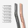 DIAMALFI Safety Razor With 5 FREE Interchangeable Blades For Men & Woman - Facial Razor - Beard Lineup - Eyebrows - Peach Fuzz - Facial Hair - Precision Grooming Tool - Face Shaver - Dermaplaning Tool -