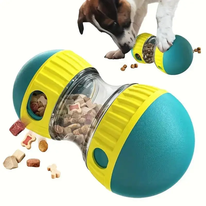 Interactive Pet Snack Dispenser, Rotating Design Pet Feeder, Pet Intelligence Training Toy, Dog & Cat Accessories