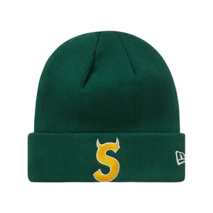 Supreme New Era S Logo Beanie (FW22) Dark Green