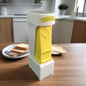 Multifunctional Butter Cheese Slicer, One-Button Cutter, Easy Bread Cutting, Perfect Kitchen Tool, Ideal for Cheese Lovers