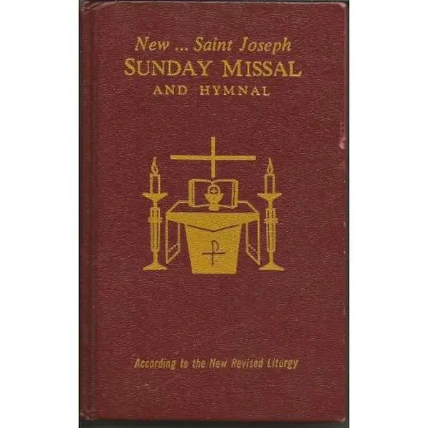 USED Book - New Saint Joseph Sunday Missal and Hymnal by Catholic Book Publishing (Hardcover)