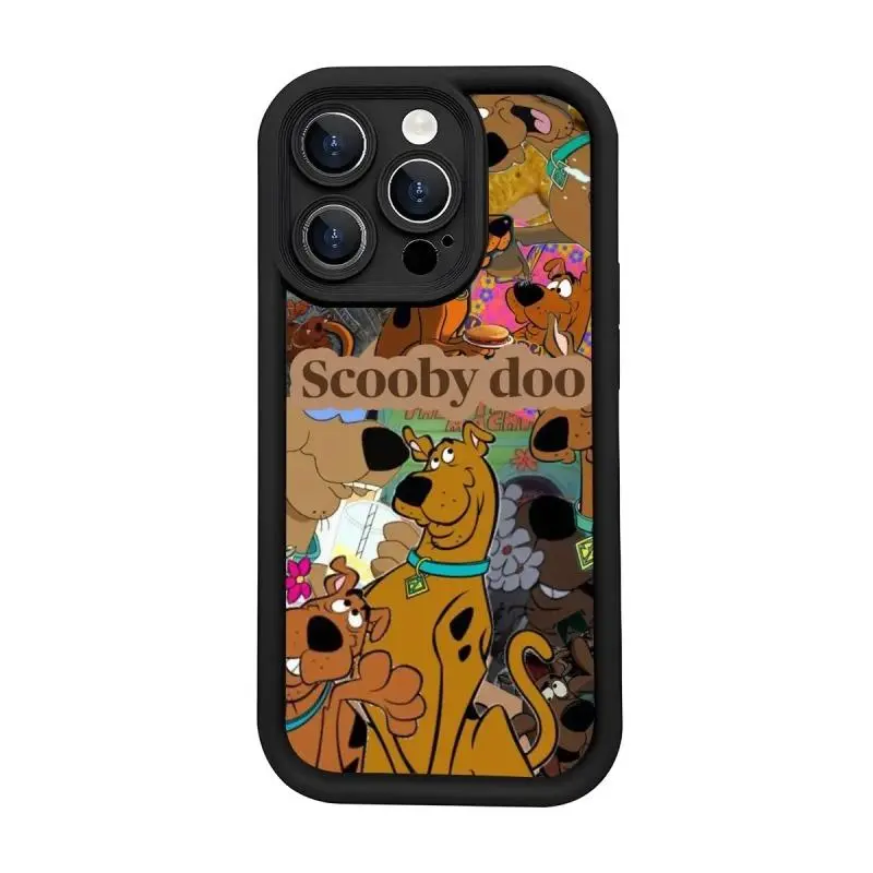 Scooby-Doo Cartoon Durable Shockproof Protector Case - Butterfly Handheld Cover for iPhone 17/16/15/14/13/12/11 ProMax Plus, Samsung Phones - Ideal Gift for Fans