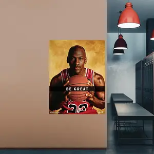 Michael Jordan - Motivational - Peel & Stick Poster - Official NBA - Chicago Bulls - Reusable Vinyl Wall Decal #1