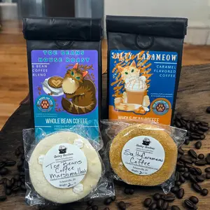 Mug Topper Marshmallows - Coffee Bean Marshmallow - Gourmet Coffee Infused Marshmallows