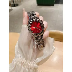 Millennium Alien Watch, Style High-End Creative Design, Fashionable Stylish Watch, Carved Trendy Men's Wristwatch, Perfect Gift for Men