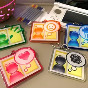 Tomodachi Life Keychain, Frutiger Aero Keychain, Aero Keychain, Y2K Retro Tech Aesthetic, Cute Bag Charm, 2000s Nostalgia Gift