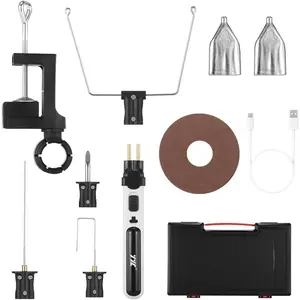 8 in 1 Cordless Hot Wire   Kit,Electric Styrofoam  Tool, USB Type-C , 2000mAh   Machine Pen Tool Kit  Soldering Kit