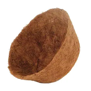 12 in. AquaSav Coconut Liner for hanging baskets