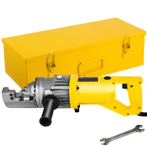 Electric Rebar Cutter, 900W Portable Electric Hydraulic Rebar Cutter, Cutting up to 5/8 Inch#5 4-16mm Rebar within 3 Seconds,110V,with Easy to Carry Stainless Box