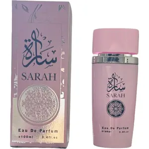 SARAH PINK Eau De Parfum 100ml Spray Delicate Floral Feminine Elegance Romantic Confident Scent for Every Woman